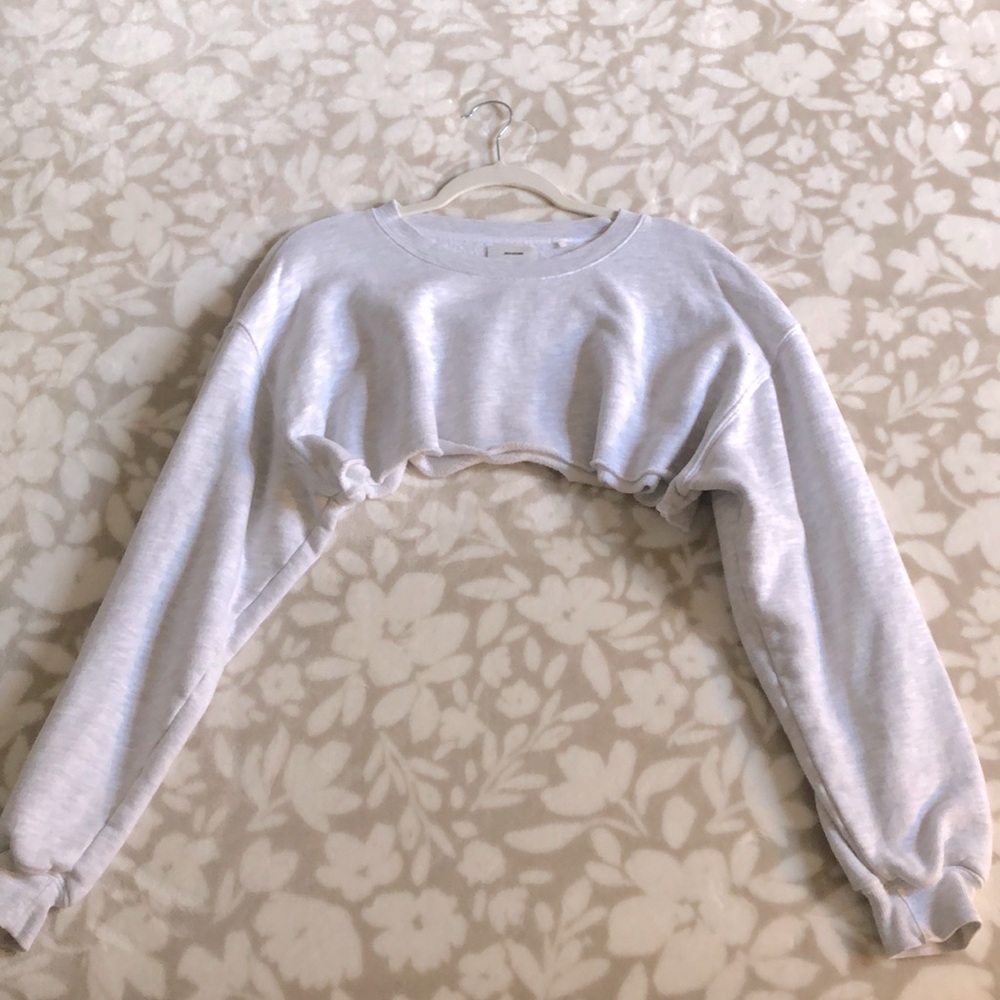 🌸Like New Joah Brown Cropped Sweatshirt